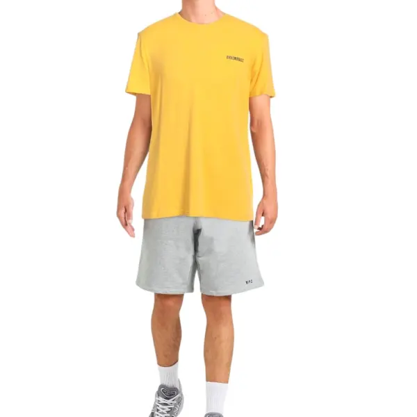 Bikkembergs - Ανδρικό T-shirt Κοντομάνικο BKK2MTS01-YELLOW Κίτρινο BKK2MTS01-YELLOW