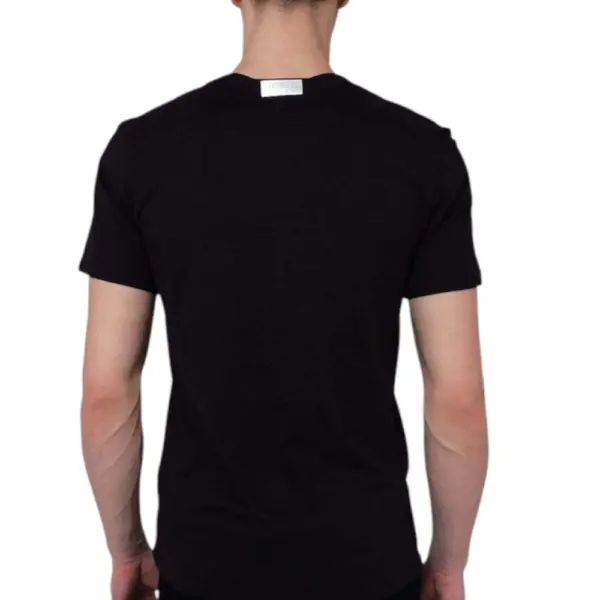 Bikkembergs - Ανδρικό T-shirt Κοντομάνικο BKK2MTS03-BLACK Μαύρο BKK2MTS03-BLACK