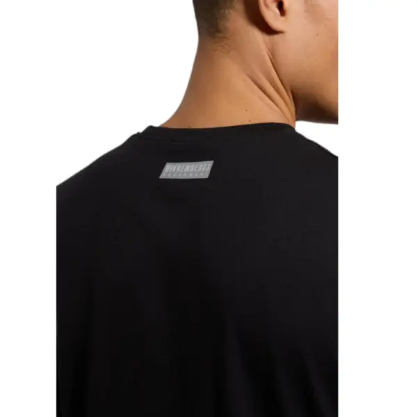 Bikkembergs - Ανδρικό T-shirt Κοντομάνικο BKK3MTS03-BLACK Μαύρο BKK3MTS03-BLACK