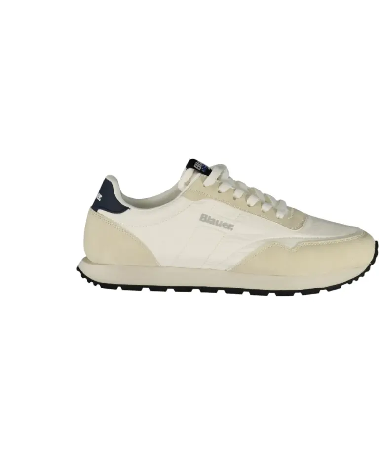 Blauer - Ανδρικά Sneakers S6FALCON01NYS-WHINVY Λευκό