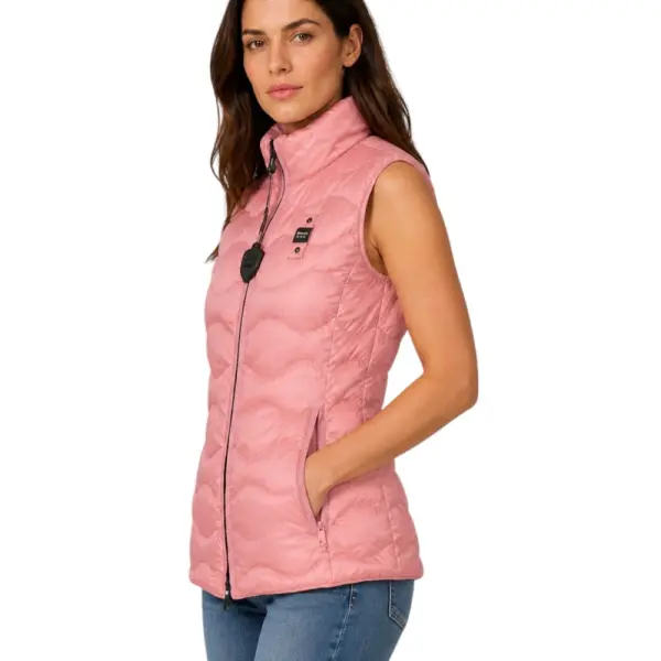 Blauer - Γυναικείο Μπουφάν Vest Venice 26SBLDX03166-409 Ροζ 26SBLDX03166-409