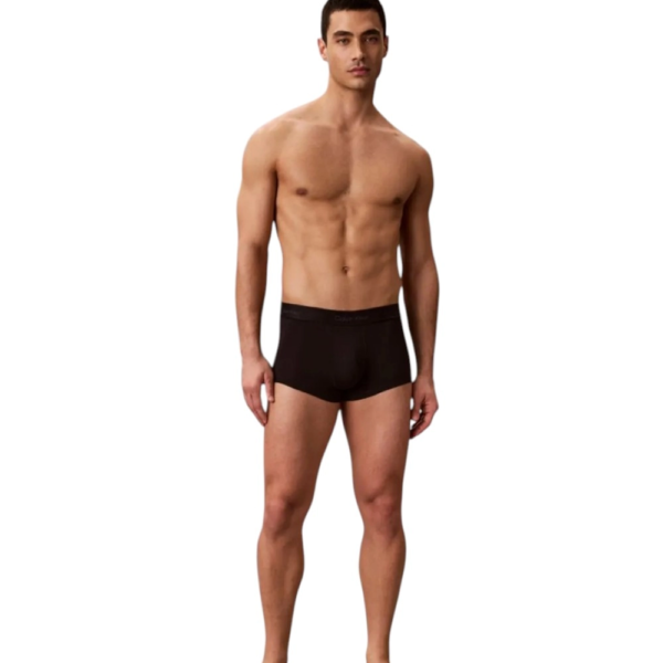 Calvin Klein - Ανδρικά Μποξεράκια 3Pack Icon Cotton Stretch LV00NB4389-40I Μαύρο LV00NB4389-40I