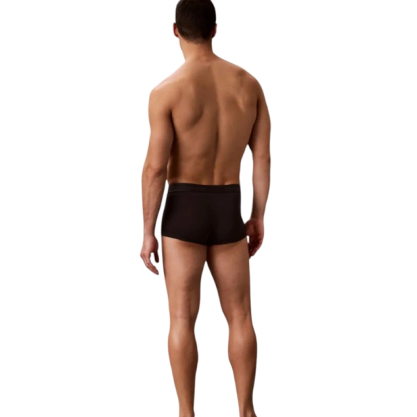 Calvin Klein - Ανδρικά Μποξεράκια 3Pack Icon Cotton Stretch LV00NB4389-40I Μαύρο LV00NB4389-40I