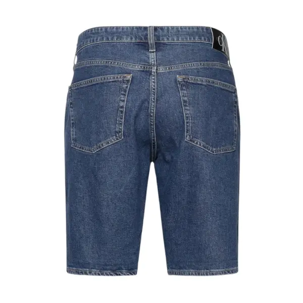 Calvin Klein - Ανδρική Βερμούδα Jeans Denim Regular Ckunfiltered J30J325073-1BJ Μπλε J30J325073-1BJ