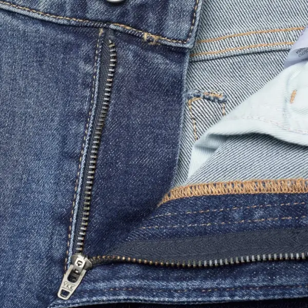 Calvin Klein - Ανδρική Βερμούδα Jeans Denim Regular Ckunfiltered J30J325073-1BJ Μπλε J30J325073-1BJ