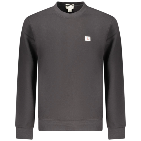 Calvin Klein - Ανδρική Μακρυμάνικη Μπλούζα Φούτερ LV04RG268G-UB1 Μαύρο LV04RG268G-UB1