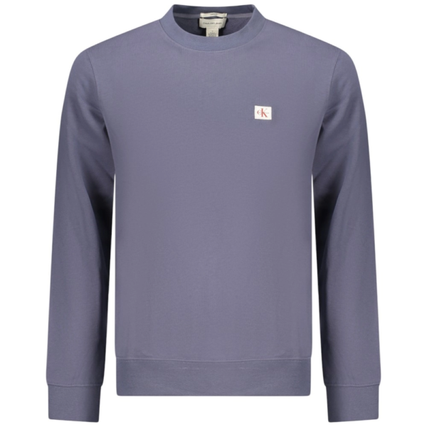 Calvin Klein - Ανδρική Μακρυμάνικη Μπλούζα Φούτερ LV04RG268G-XL7 Μπλε LV04RG268G-XL7