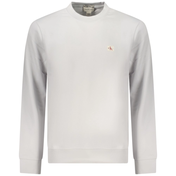 Calvin Klein - Ανδρική Μπλούζα Φούτερ LV04RG268G-PSX Γκρι Ανοιχτό LV04RG268G-PSX