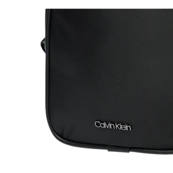 Calvin Klein - Ανδρική Τσάντα Ώμου / Χιαστί Ck Est. Nylon Cube Reporter+Case K50K512113-BEH Μαύρο K50K512113-BEH