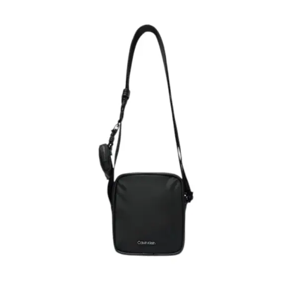 Calvin Klein - Ανδρική Τσάντα Ώμου / Χιαστί Ck Est. Nylon Cube Reporter+Case K50K512113-BEH Μαύρο K50K512113-BEH