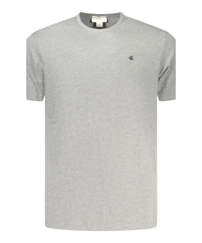 Calvin Klein - Ανδρικό T-shirt Classic Monogram Tee Regular Fit LV04RD254G-P7E Γκρι