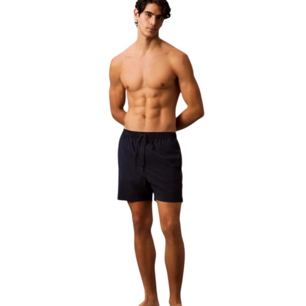 Calvin Klein - Ανδρικό Μαγιό Σορτς Core Solid LV00N61002-0PP Μπλε Σκούρο LV00N61002-0PP