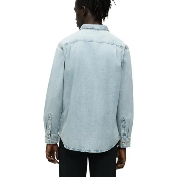 Calvin Klein - Ανδρικό Πουκάμισο Jean Essential Classic Regular fit LV04RG908G-3Y7 Μπλε LV04RG908G-3Y7