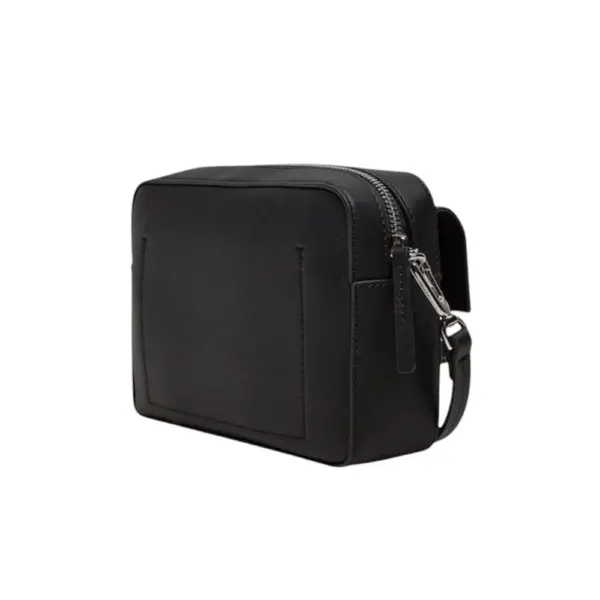 Calvin Klein - Γυναικεία Τσάντα CK Linear Camera Bag Saffiano K60K612564-BEH Μαύρο K60K612564-BEH