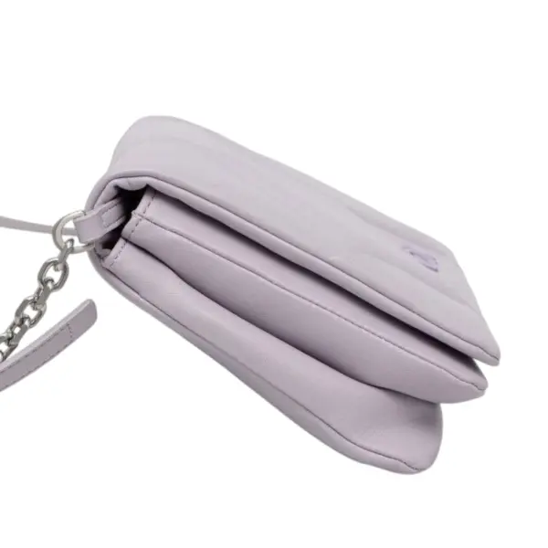 Calvin Klein - Γυναικεία Τσάντα Ck Re-Lock Quilt K60K611021-VDQ Λιλά K60K611021-VDQ