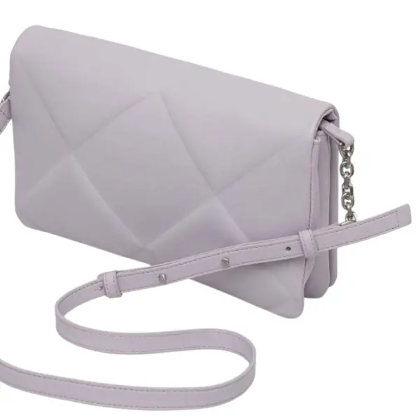 Calvin Klein - Γυναικεία Τσάντα Ck Re-Lock Quilt K60K611021-VDQ Λιλά K60K611021-VDQ