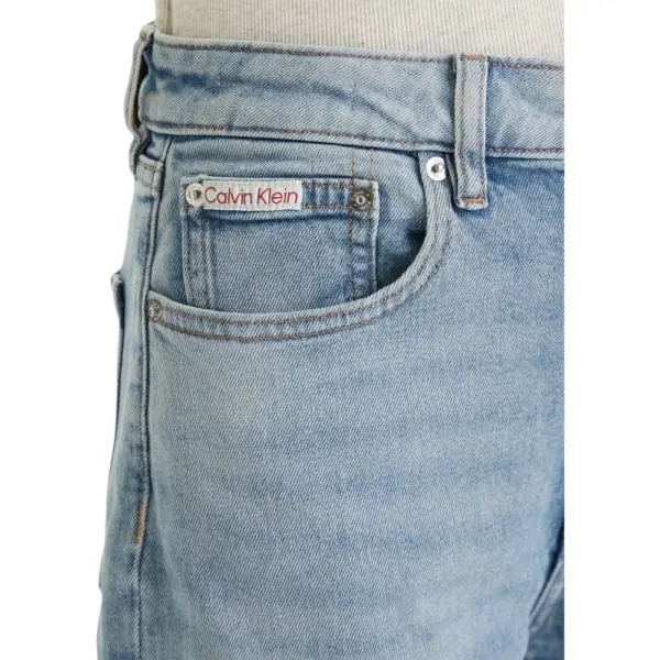Calvin Klein - Γυναικείο Παντελόνι Jeans Mom Fit LV047F670G-1XS Μπλε LV047F670G-1XS