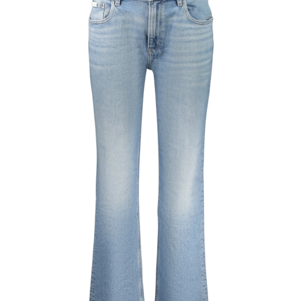 Calvin Klein - Γυναικείο Παντελόνι Jeans high rise straight LV047G707G-YM3 Μπλε