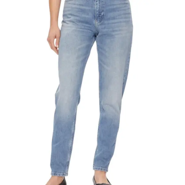 Calvin Klein - Γυναικείο Παντελόνι Mom Jeans J20J222764-1AA Μπλε