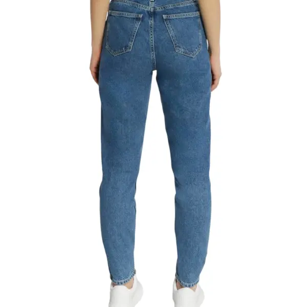 Calvin Klein - Γυναικείο Παντελόνι Mom Jeans J20J222766-1A4 Μπλε J20J222766-1A4