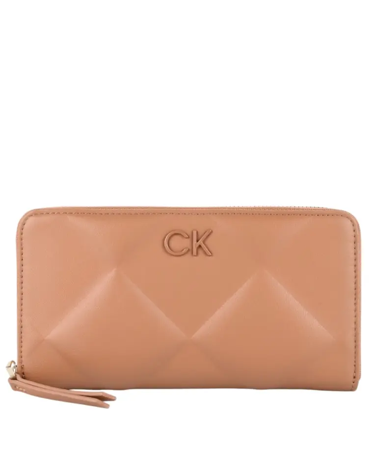 Calvin Klein - Γυναικείο Πορτοφόλι Ck Zip Around K60K610774-GA5 Καφέ