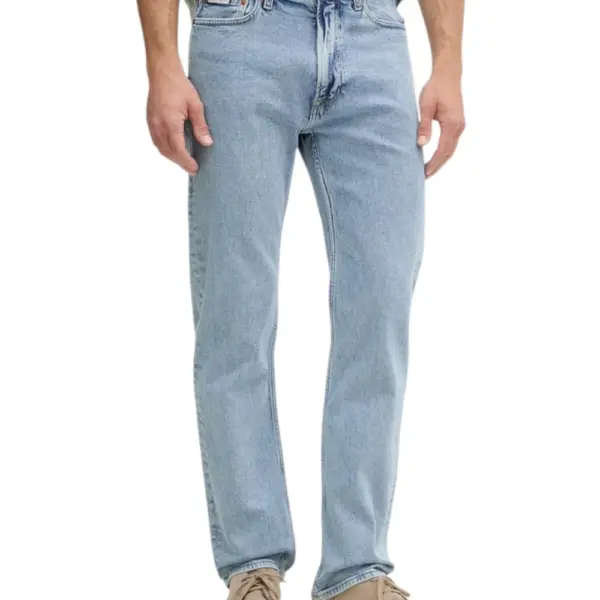 Calvin Klein – Ανδρικό Jeans Adam Standard Straight LV04RF943G-WHW Μπλε