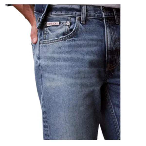 Calvin Klein – Ανδρικό Jeans Andrew 90s Straight LV04RF725G-WE9 Μπλε LV04RF725G-WE9