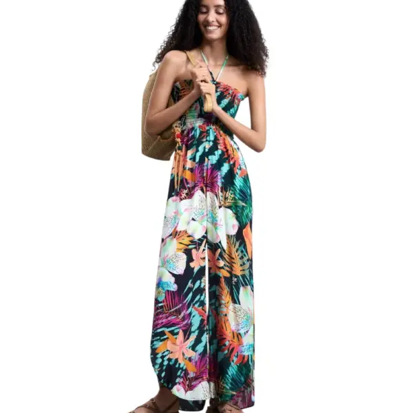 Desigual - Γυναικεία Ολόσωμη Φόρμα Daikiri 26SWPW57-2000 Μαύρο 26SWPW57-2000