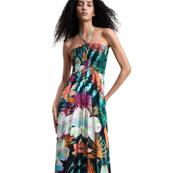 Desigual - Γυναικεία Ολόσωμη Φόρμα Daikiri 26SWPW57-2000 Μαύρο 26SWPW57-2000
