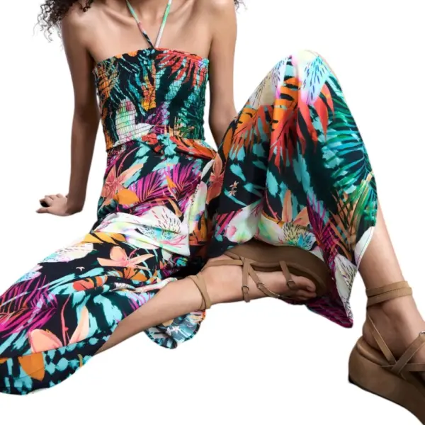 Desigual - Γυναικεία Ολόσωμη Φόρμα Daikiri 26SWPW57-2000 Μαύρο 26SWPW57-2000