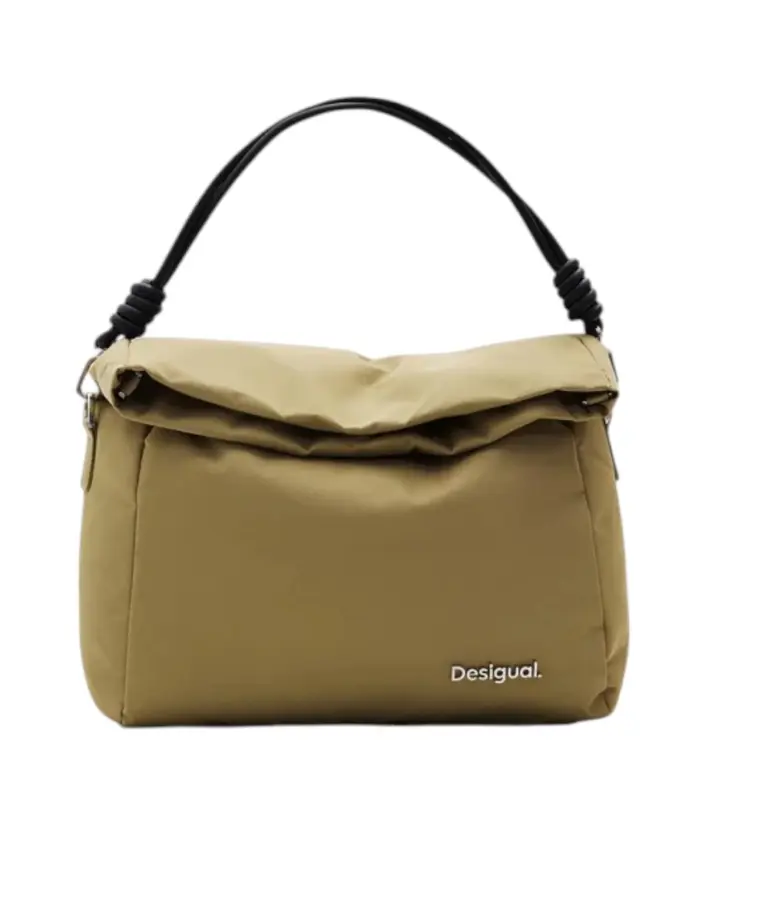 Desigual - Γυναικεία Τσάντα 'Ωμου Priori Loverty 24SAXY03-4092 Χακί