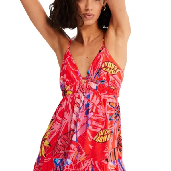 Desigual - Γυναικείο Φόρεμα Mini Hossegor 23SWMW27-7058 Κόκκινο 23SWMW27-7058