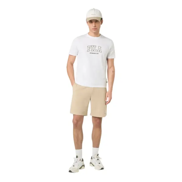 Fila - Ανδρικό T-shirt Rifredi FAM1219-10001 Λευκό FAM1219-10001