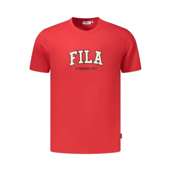 Fila - Ανδρικό T-shirt Rifredi FAM1219-30002 Κόκκινο FAM1219-30002