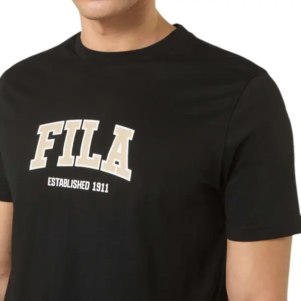 Fila - Ανδρικό T-shirt Rifredi FAM1219-80010 Μαύρο FAM1219-80010