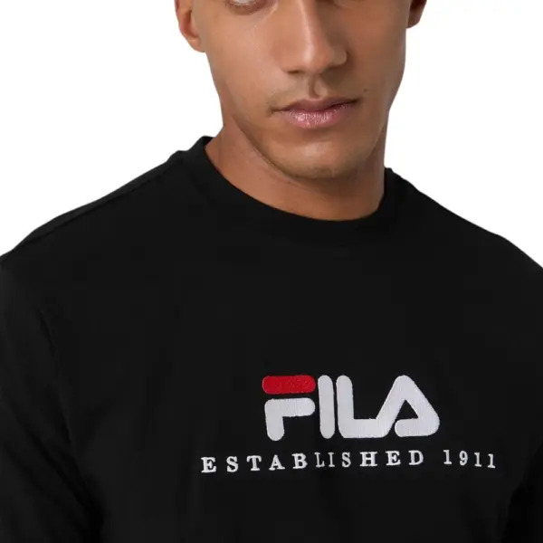 Fila - Ανδρικό T-shirt Valsera FAU0225-80010 Μαύρο FAU0225-80010