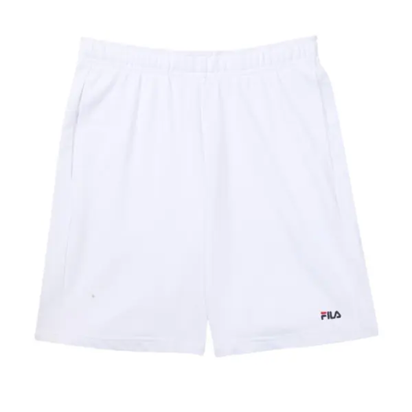 Fila - Ανδρικό Αθλητικό Σορτς Lusciano FAM0877-10001 Λευκό FAM0877-10001
