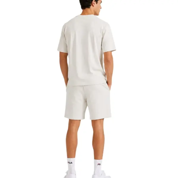 Fila - Ανδρικό Αθλητικό Σορτς Rifredi FAM1217-10001 Λευκό FAM1217-10001