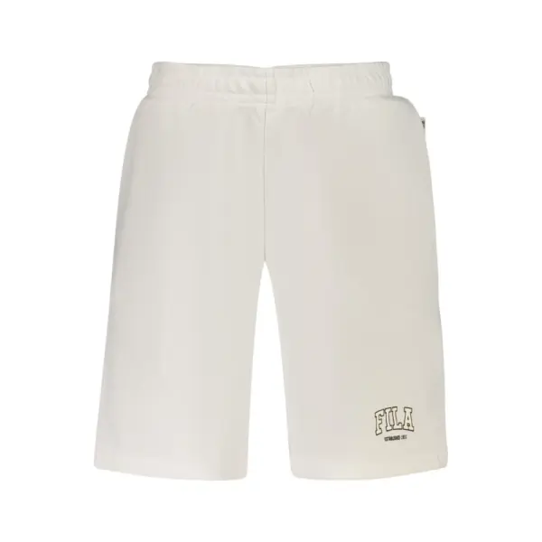 Fila - Ανδρικό Αθλητικό Σορτς Rifredi FAM1217-10001 Λευκό FAM1217-10001