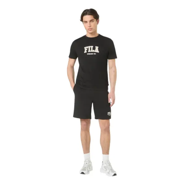 Fila - Ανδρικό Αθλητικό Σορτς Rifredi FAM1217-80010 Μαύρο FAM1217-80010