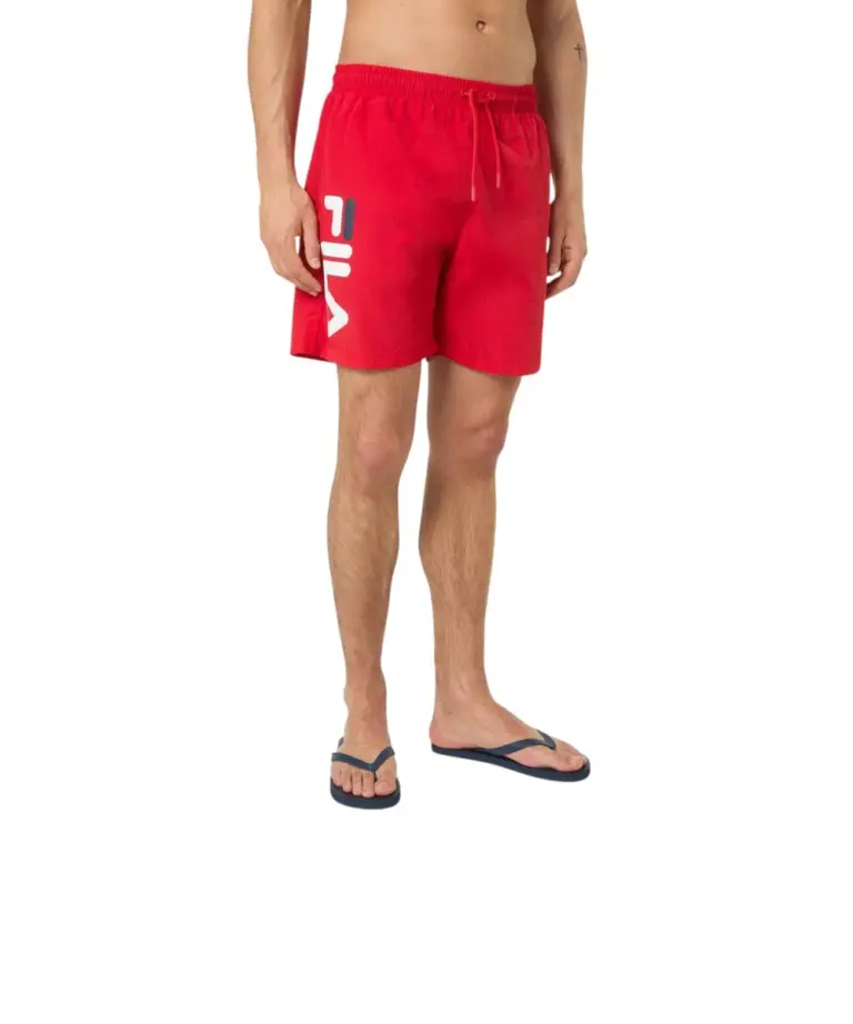 Fila - Ανδρικό Μαγιό Boxer Caravello FAM1234-30002 Κόκκινο