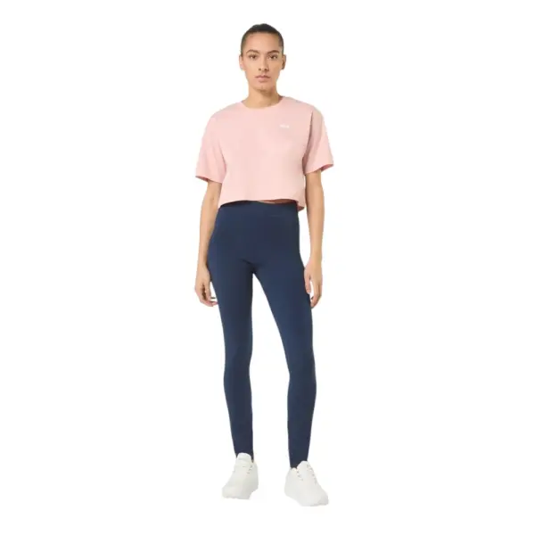 Fila - Γυναικείο Αθλητικό T-shirt Locri loose Cropped tee FAW1056-40133 Ροζ FAW1056-40133