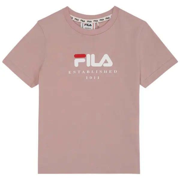 Fila - Παιδικό T-shirt Benna Logo FAK0432-40133 Ροζ FAK0432-40133