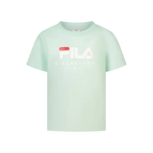 Fila - Παιδικό T-shirt Benna Logo FAK0432-60106 Πράσινο Ανοιχτό FAK0432-60106