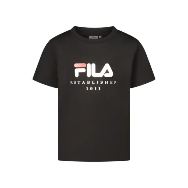 Fila - Παιδικό T-shirt Benna Logo FAK0432-80010 Μαύρο FAK0432-80010