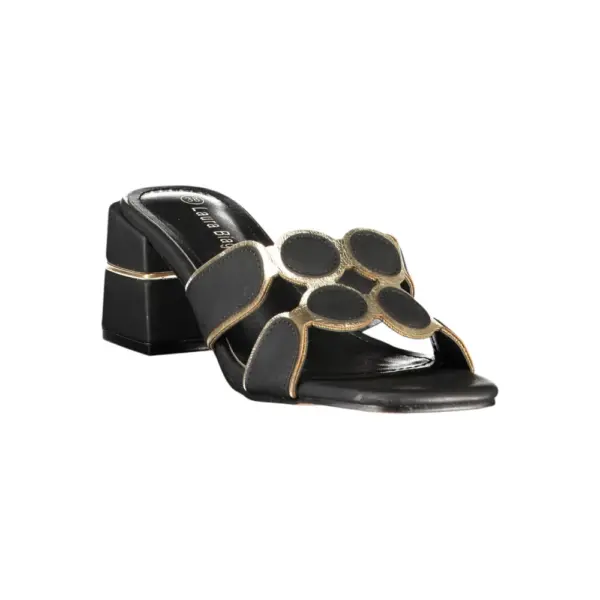 Laura Biagiotti - Γυναικεία Πέδιλα Mules 9743-BLACKN Μαύρο 9743-BLACKN