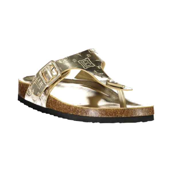 Laura Biagiotti – Γυναικείες Σαγιονάρες 9775-GOLDME Χρυσό 9775-GOLDME
