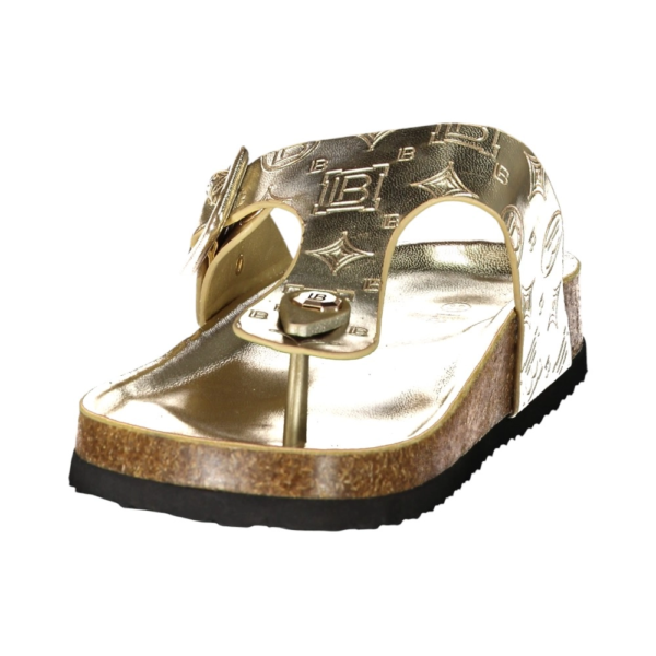 Laura Biagiotti – Γυναικείες Σαγιονάρες 9775-GOLDME Χρυσό 9775-GOLDME