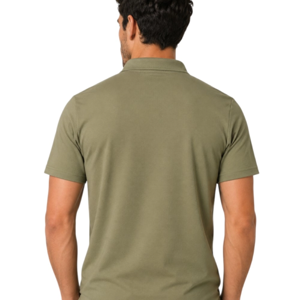 Lotto - Ανδρικό Κοντομάνικο Polo Athletic Regular Fit Dry-Tech 468840-SNIPER Χακί 468840-SNIPER