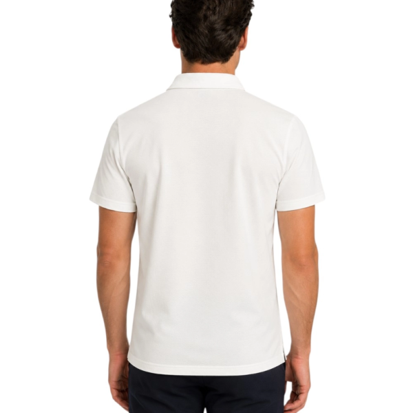 Lotto - Ανδρικό Κοντομάνικο Polo Athletic Regular Fit Dry-Tech 468840-WHITE Λευκό 468840-WHITE